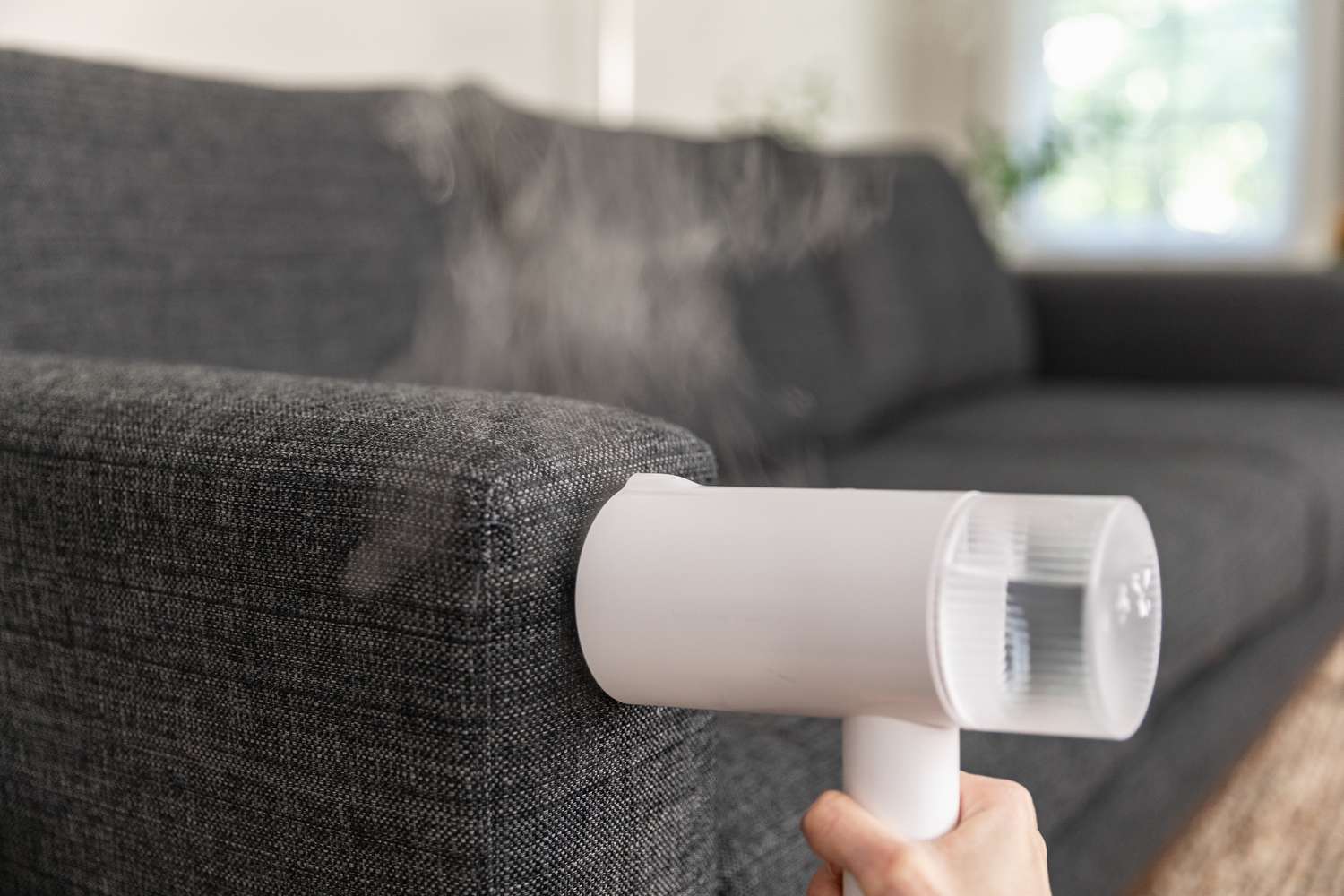 Can I steam clean my couch?
